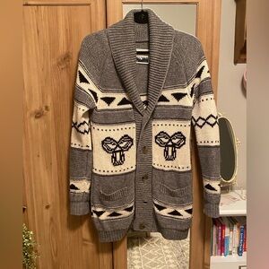 TNA Button-Up Knit Cardigan